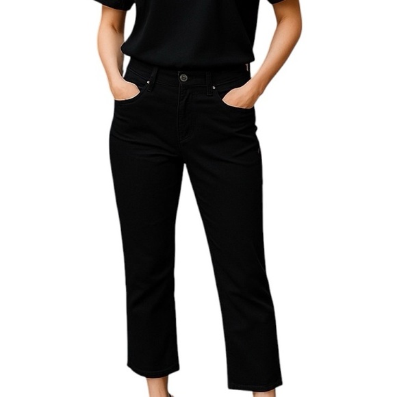 Silver Jeans Ashley Pants Black - Picture 1 of 10